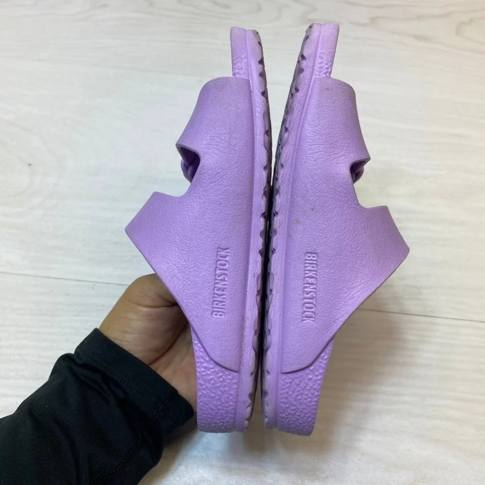 Birkenstock Kids 29 Arizona Sandals Slide Purple EVA Waterproof Beach Shoes 11